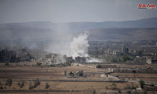 Avanza ofensiva antiterrorista siria en el sur de Damasco